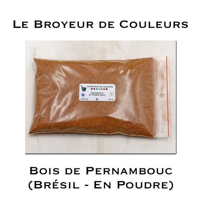 Bois de Pernambouc en Poudre (Brésil)