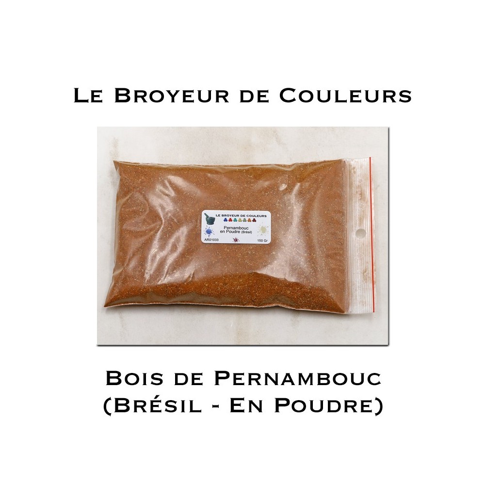 Bois de Pernambouc en Poudre (Brésil)