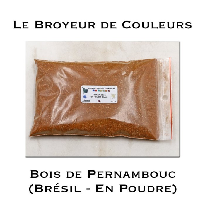 Bois de Pernambouc en Poudre (Brésil)