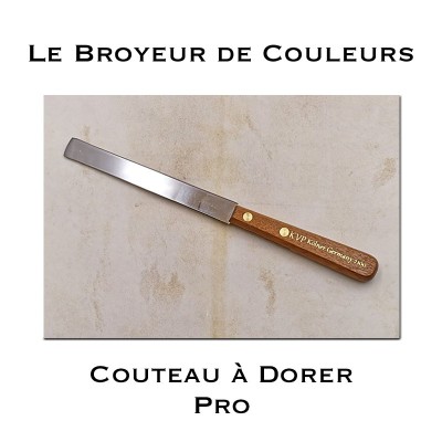 Couteau à dorer Pro - Lame Droite - KVP Kölner