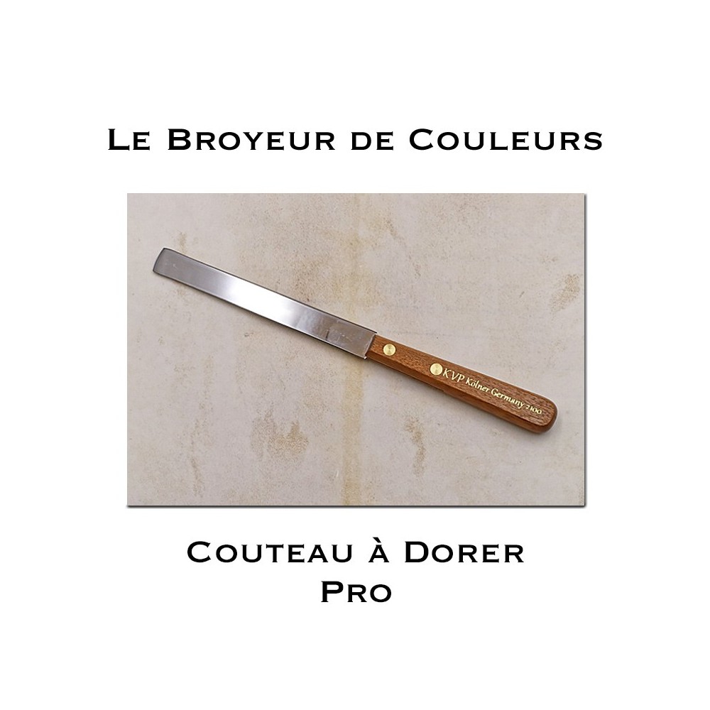 Couteau à dorer Pro - Lame Droite - KVP Kölner