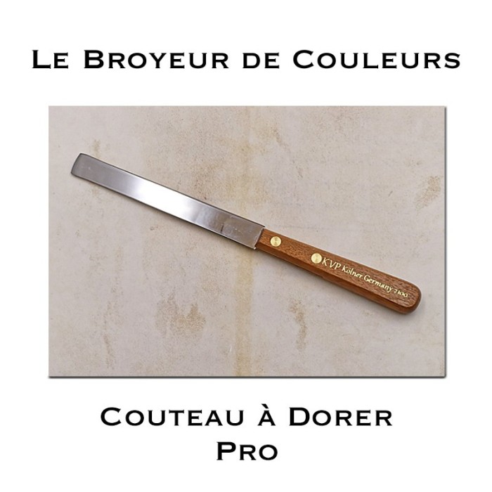 Couteau à dorer Pro - Lame Droite - KVP Kölner
