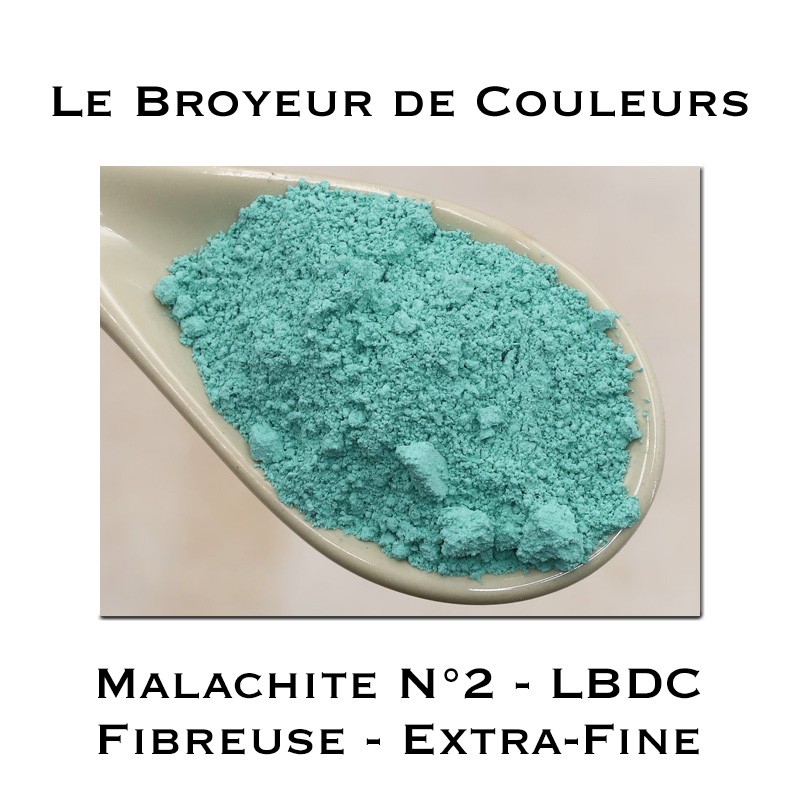 Pigment Malachite N°2 LBDC Extra-Fine Fibreuse - 7gr