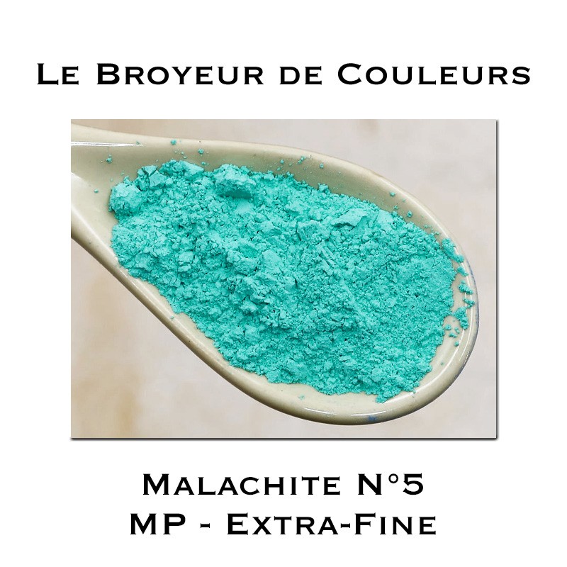 Pigment Malachite N°5 - MP Extra-Fine - 6gr - 0-20µ