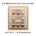 Kit N°1 - 8 Pigments