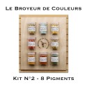 Kit N°2 - 8 Pigments