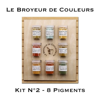 Kit N°2 - 8 Pigments