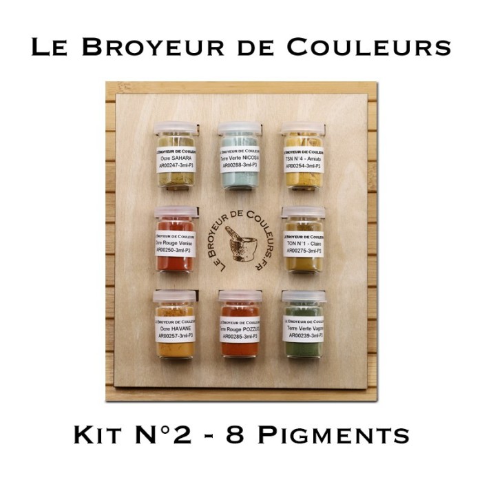 Kit N°2 - 8 Pigments