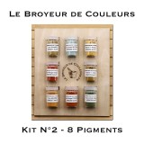 Kit N°2 - 8 Pigments