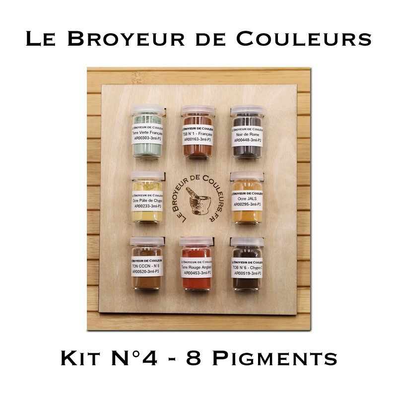 Kit N°4 - 8 Pigments