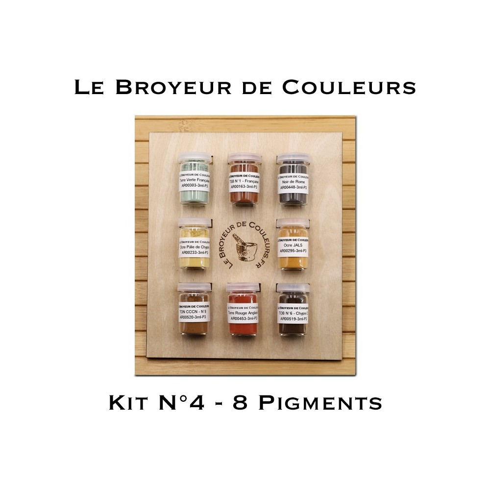 Kit N°4 - 8 Pigments