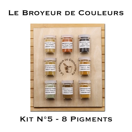 Kit N°5 - 8 Pigments