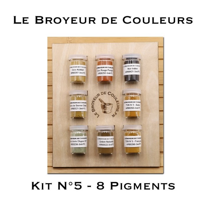 Kit N°5 - 8 Pigments