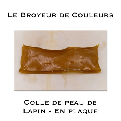 Colle de Peau de Lapin en plaque