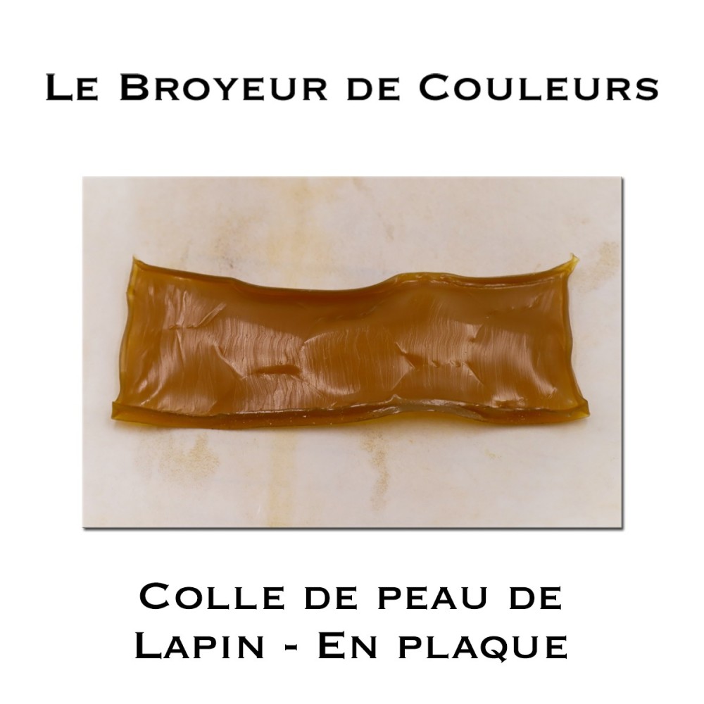 Colle de Peau de Lapin en plaque