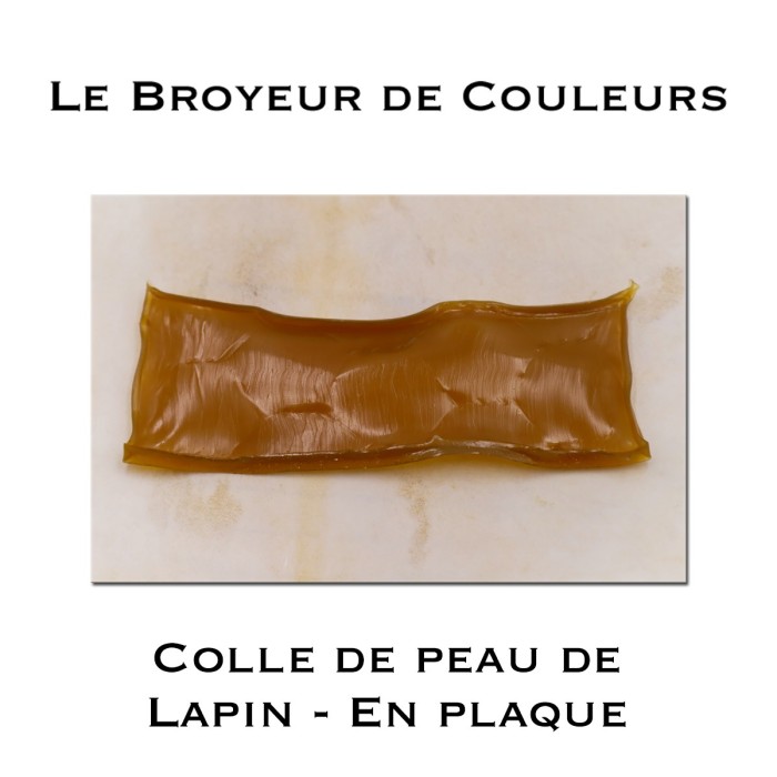 Colle de Peau de Lapin en plaque