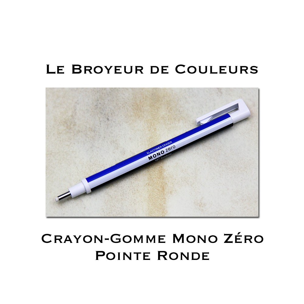 Lot Crayon Gomme Mono Zéro Pointe ronde + Recharges