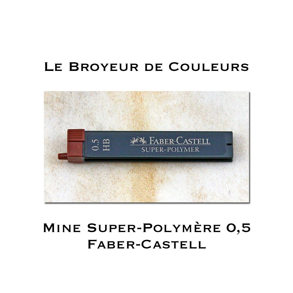 Mines Super-Polymère 9065 S - HB 0,5 - Faber-Castell