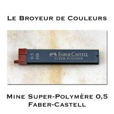Mines Super-Polymère 9065 S - HB 0,5 - Faber-Castell