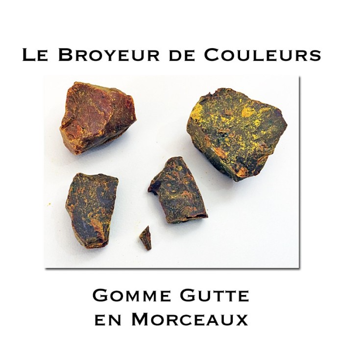 Gomme Gutte en Morceaux