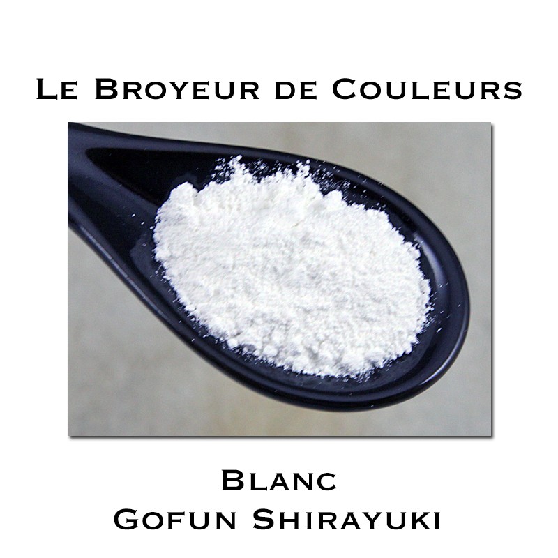 Pigment Blanc Gofun Shirayuki