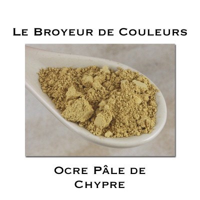 Pigment Ocre Pâle de Chypre