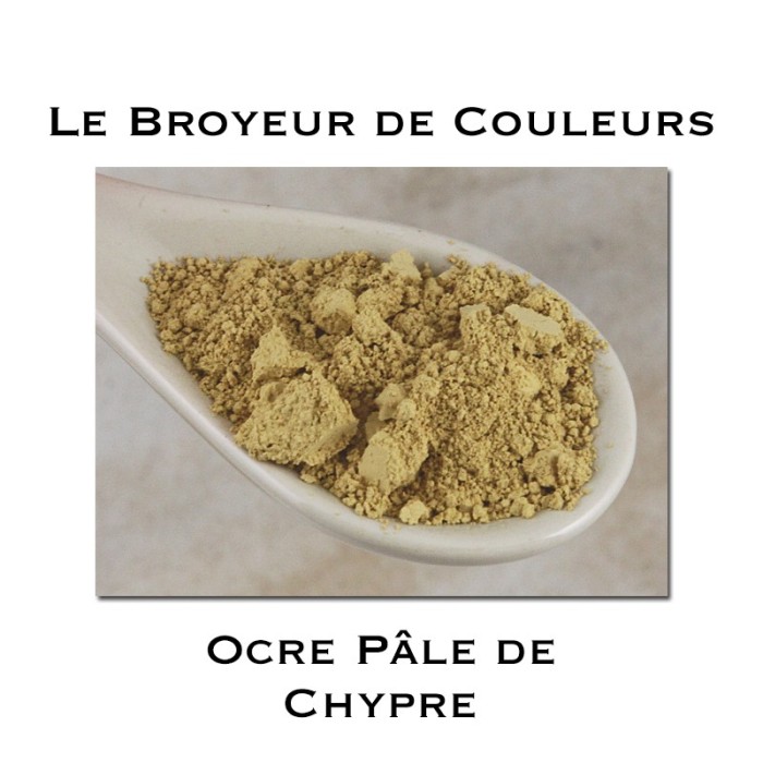 Pigment Ocre Pâle de Chypre