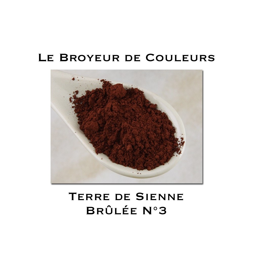 Pigment Terre de Sienne Brûlée N°3