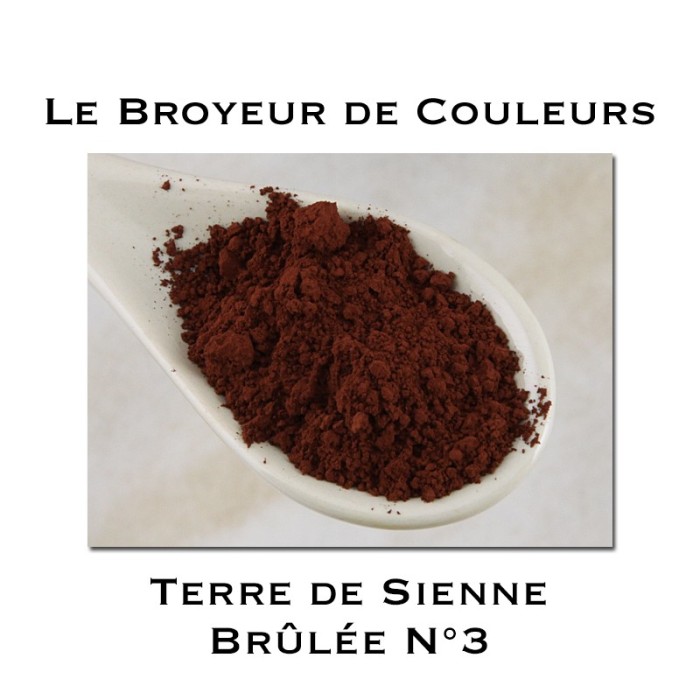 Pigment Terre de Sienne Brûlée N°3