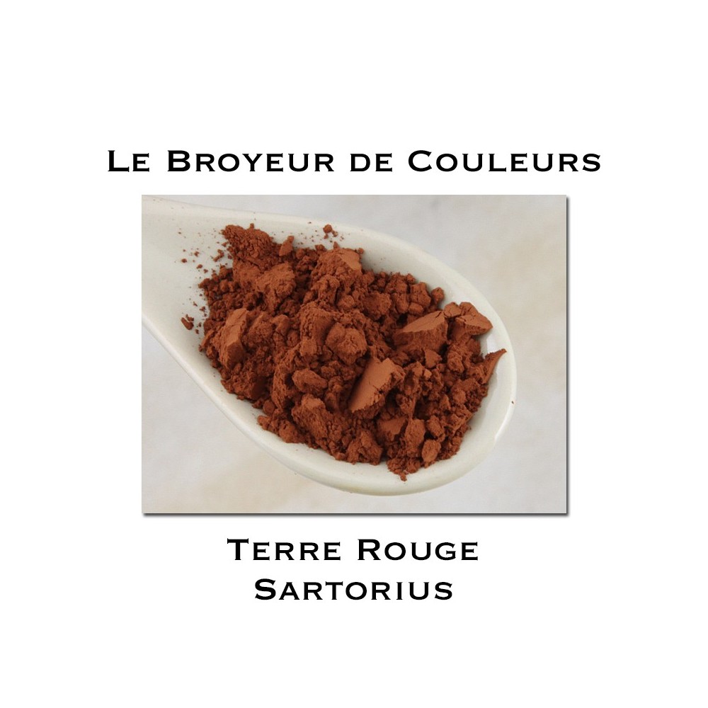 Pigment Terre Rouge Sartorius