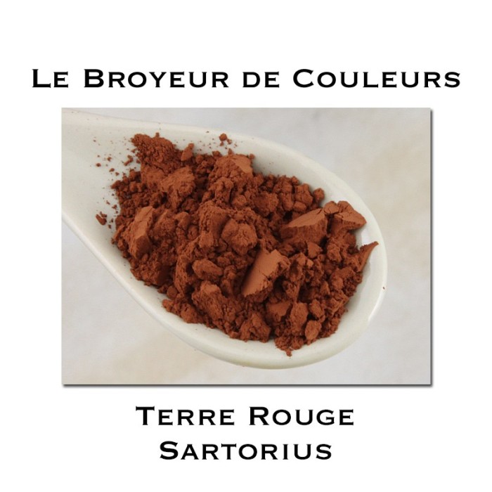 Pigment Terre Rouge Sartorius