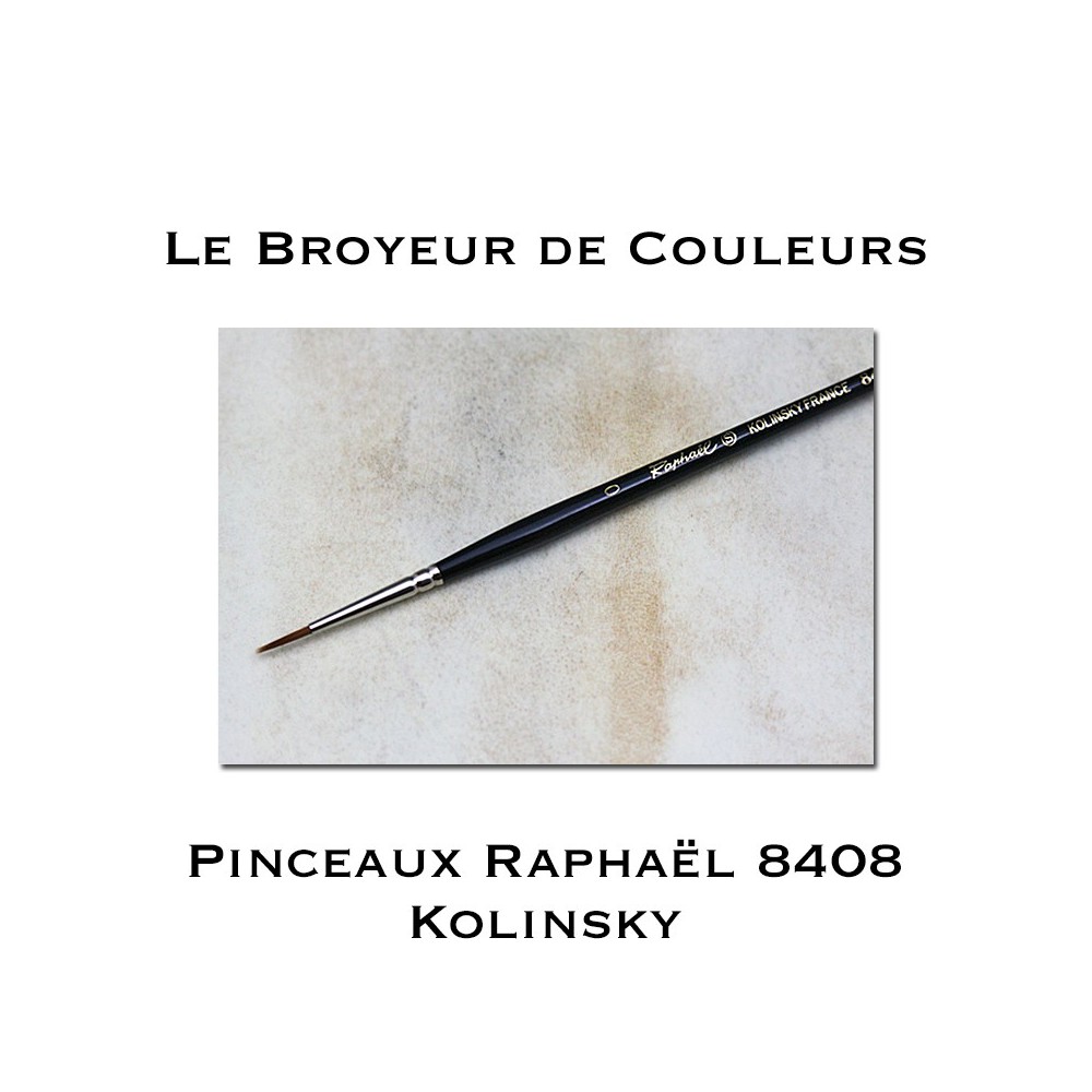 Pinceaux Raphaël 8408 - Kolinsky