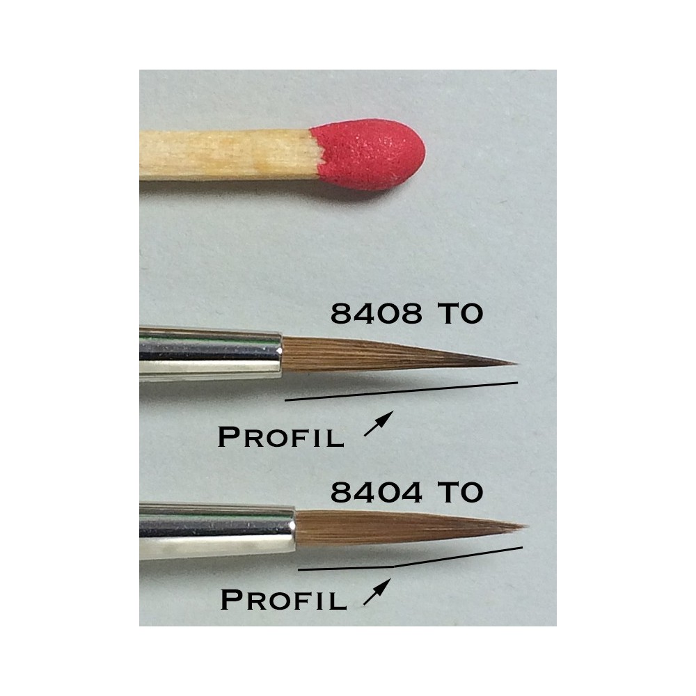 Pinceaux Raphaël 8408 - Kolinsky