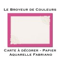 Lot de 6 Cartes à décorer - Micro-Perforées