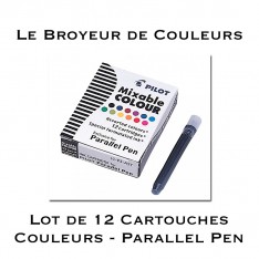 Cartouches d'encre 12 couleurs pour Parallel Pen