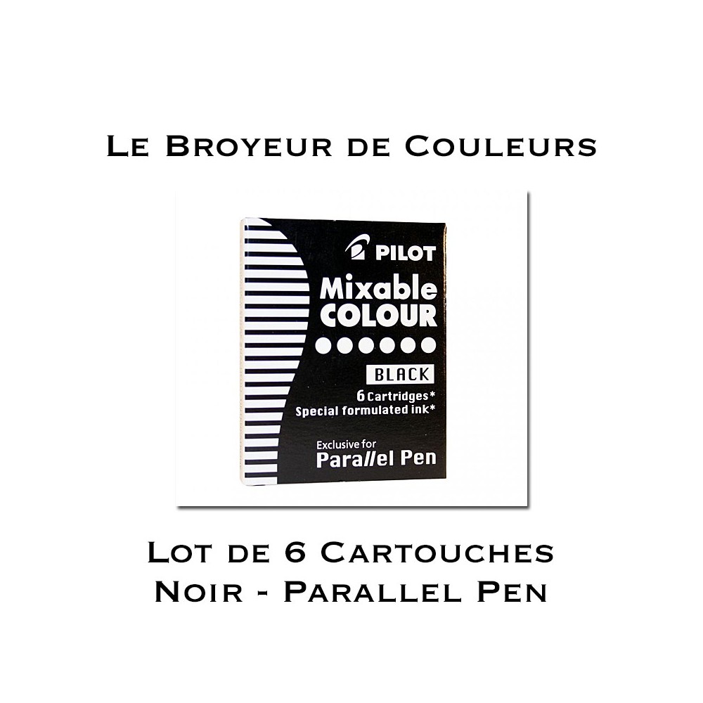 Cartouches d'encre Noire pour Parallel Pen