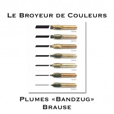 Plumes BANDZUG DROITIERS - Brause