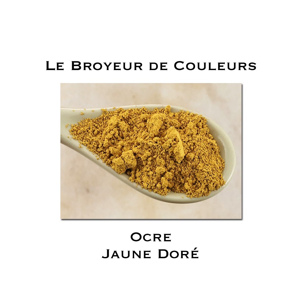 Pigment Ocre Jaune Doré