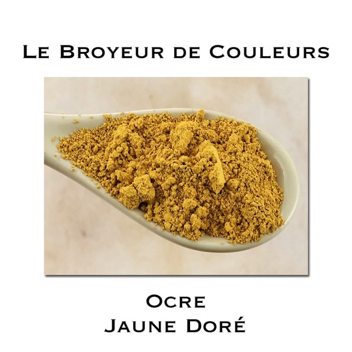 Pigment Ocre Jaune Doré