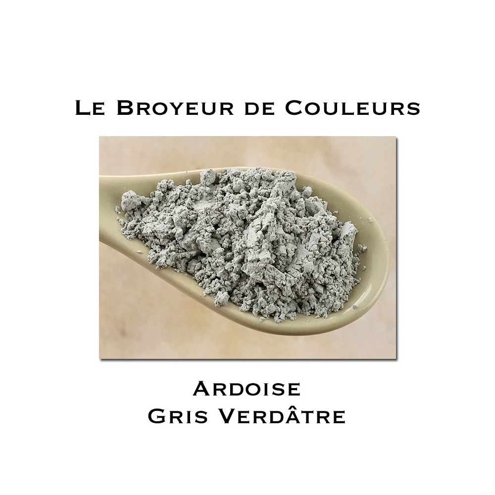 Pigment Ardoise Gris Verdâtre