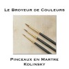 Pinceaux Martre Kolinsky