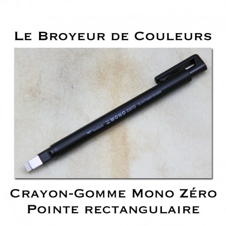 Crayon Gomme Mono Zéro Pointe rectangulaire
