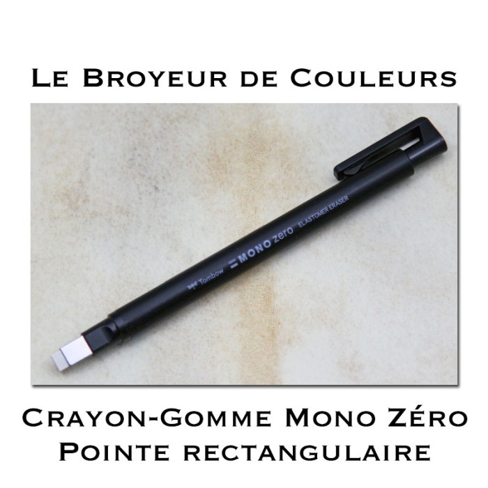 Crayon Gomme Mono Zéro Pointe rectangulaire