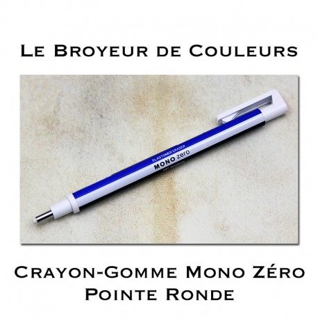 Crayon Gomme Mono Zéro Pointe ronde.