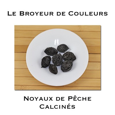 Noyaux de Pêche Calcinés - LBDC