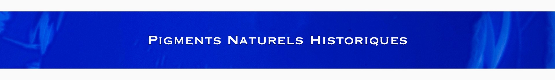 Pigments pour l'enluminure