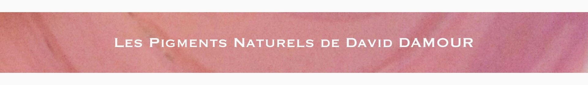 Pigments pour l'enluminure DAMOUR