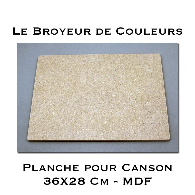Planche pour format Canson - MDF Planche pour format Canson - MDF