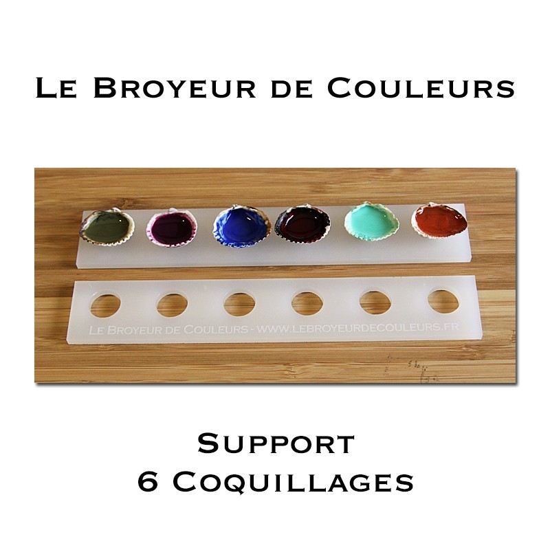 Support 6 Coquillages Support 6 Coquillages