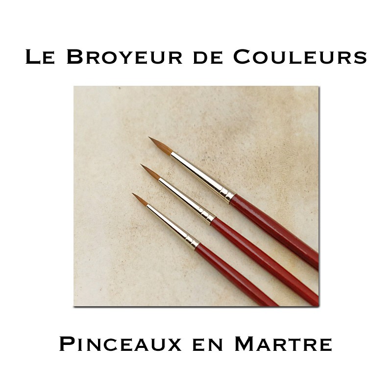 Pinceaux en Martre Pinceaux en Martre
